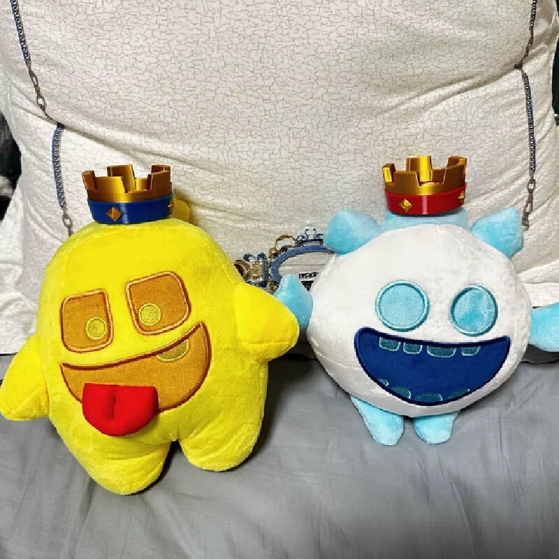 35Cm Clashed Royale Plush Toy Log Rolling Wood Soft Stuffed Baby Dragon War Revenge Cartoon Character Dolls Birthday Xmas Gift